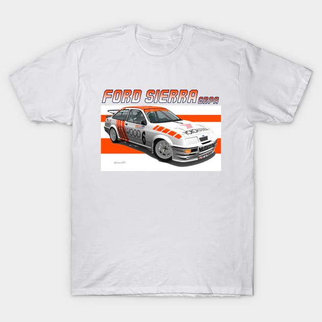 GrA Ford Sierra RS Cosworth T-Shirt by PjesusArt